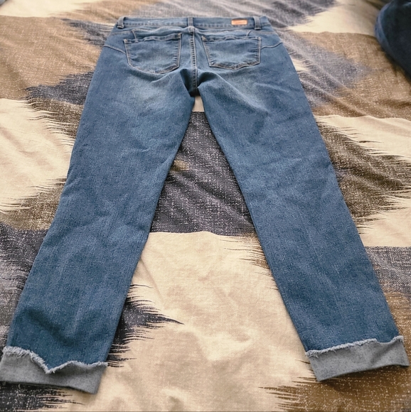 Juicy Couture Distressed Ankle Jeans - Picture 2 of 10